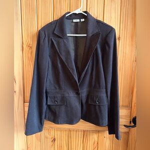 Cato Women's Chocolate Brown Blazer Jacket